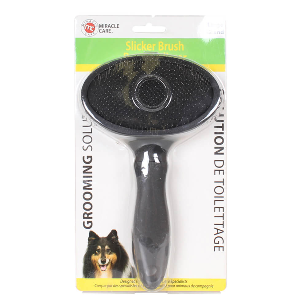 miraclecare slicker brush for large dogs