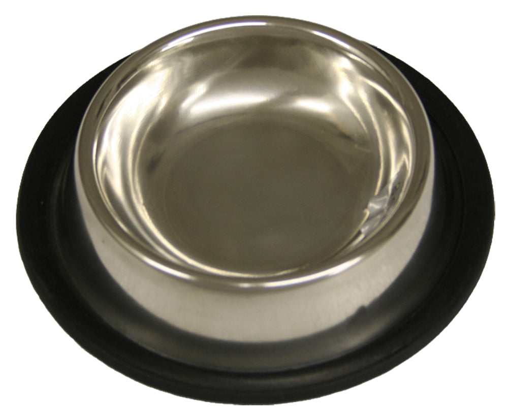 indipets non-tip stainless steel bowl, 8 oz