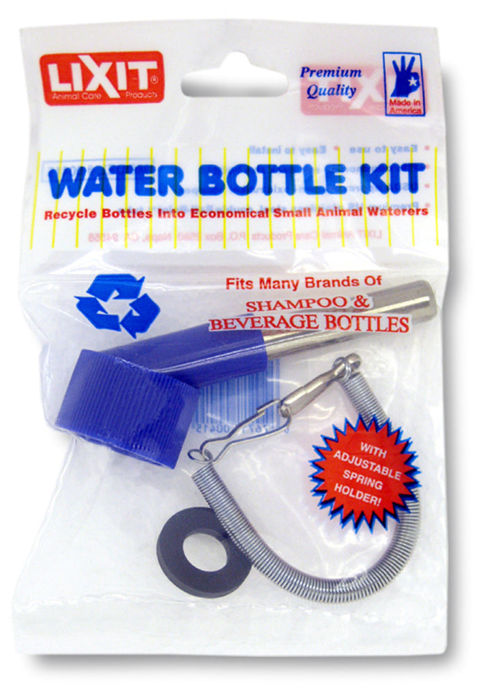 water bottle kit with spring
