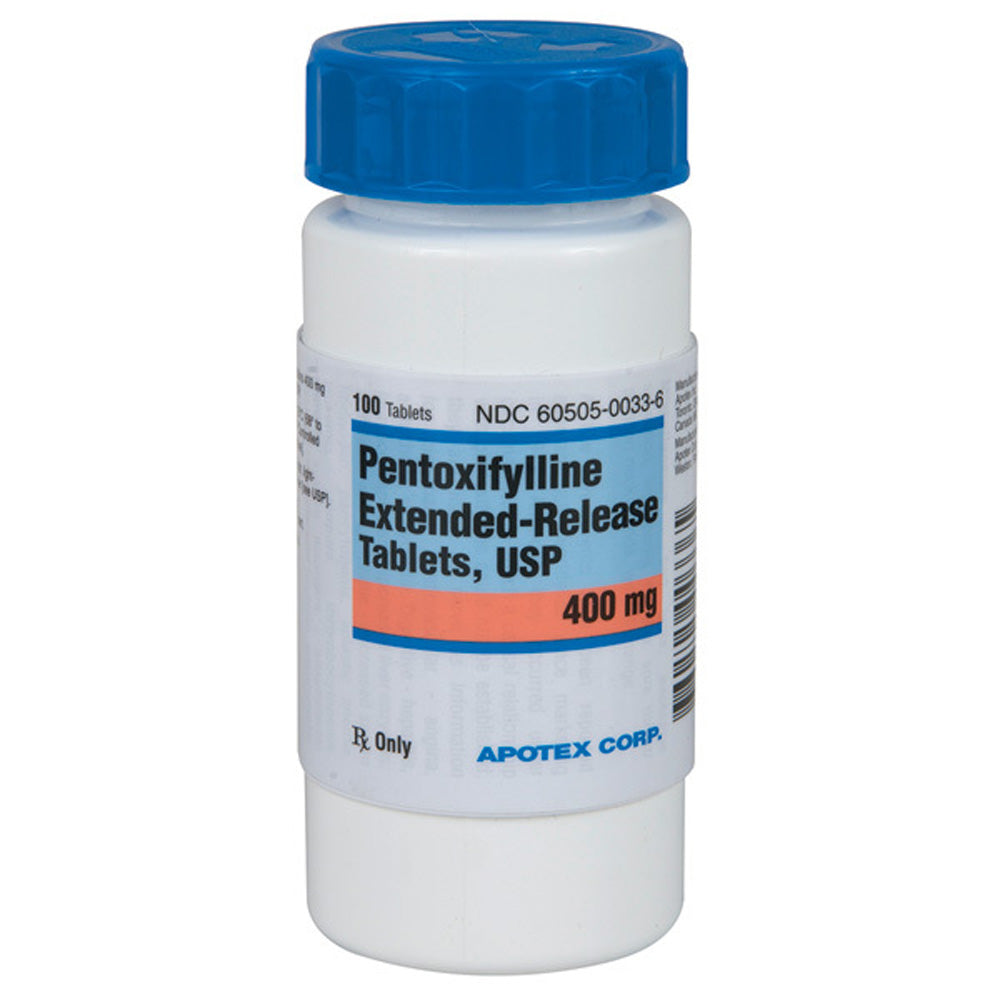 rx pentoxifylline tabs er 400mg x 100ct
