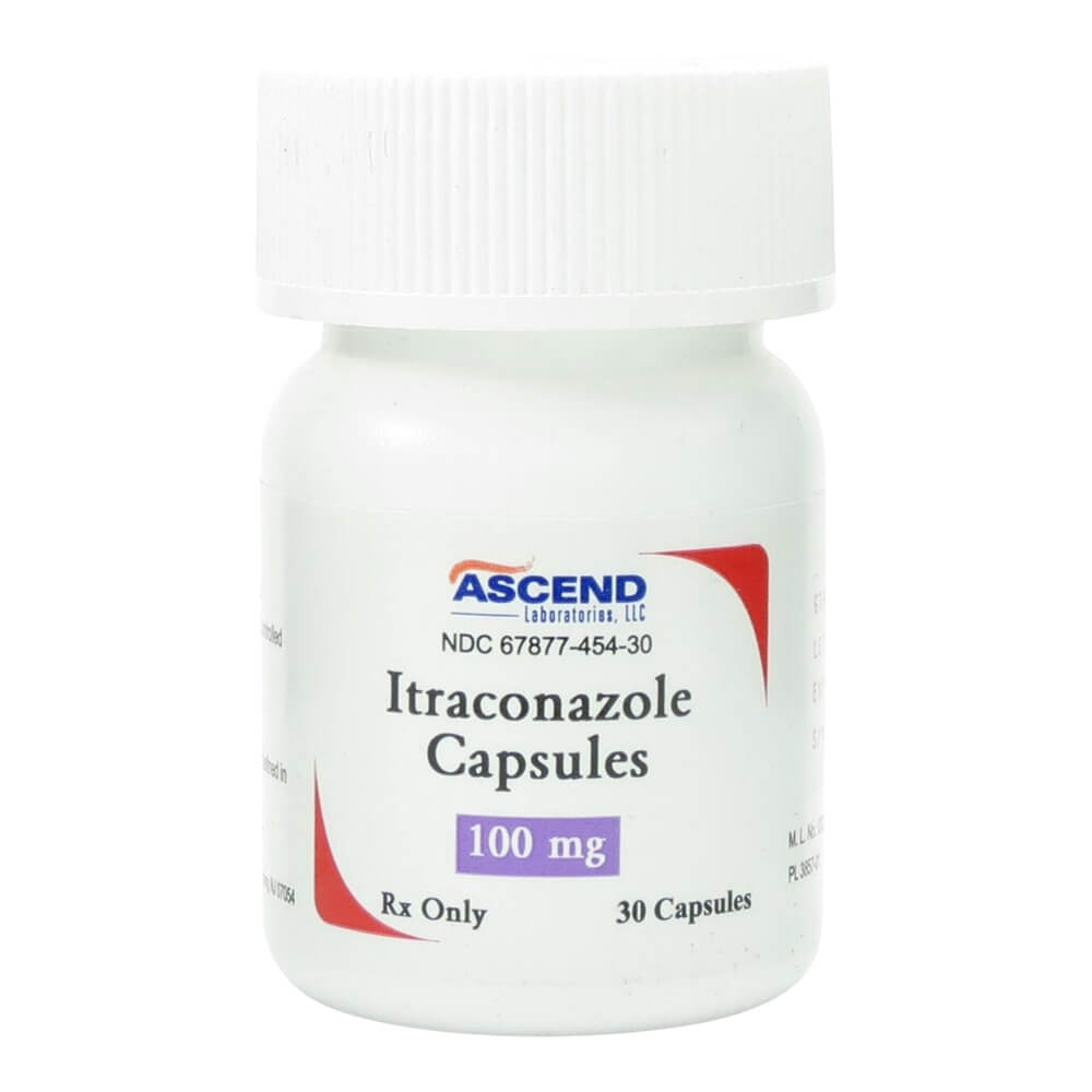 rx itraconazole cap 100mg, 30ct