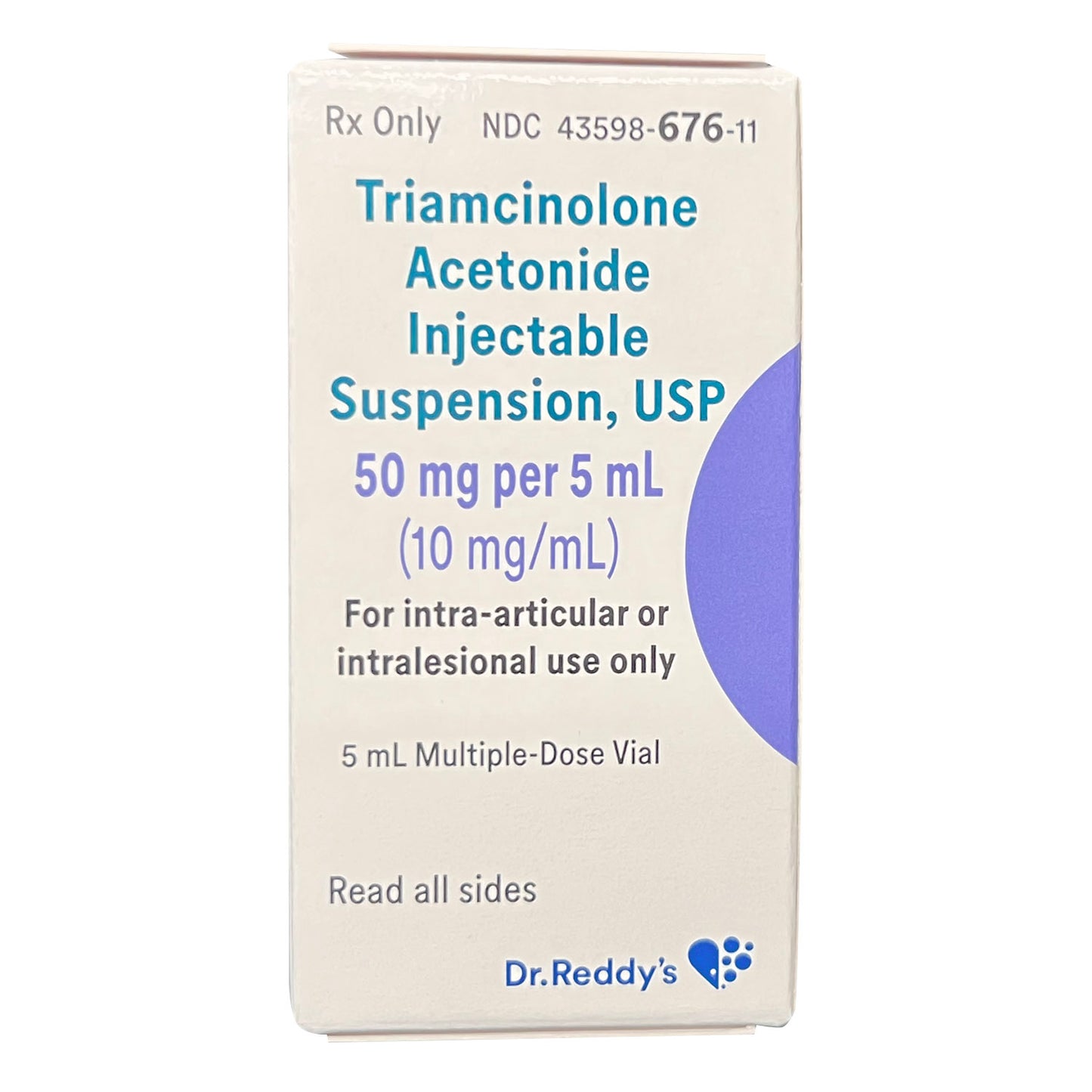 rx triamcinolone acetonide injectable suspension, usp 50mg per 5ml