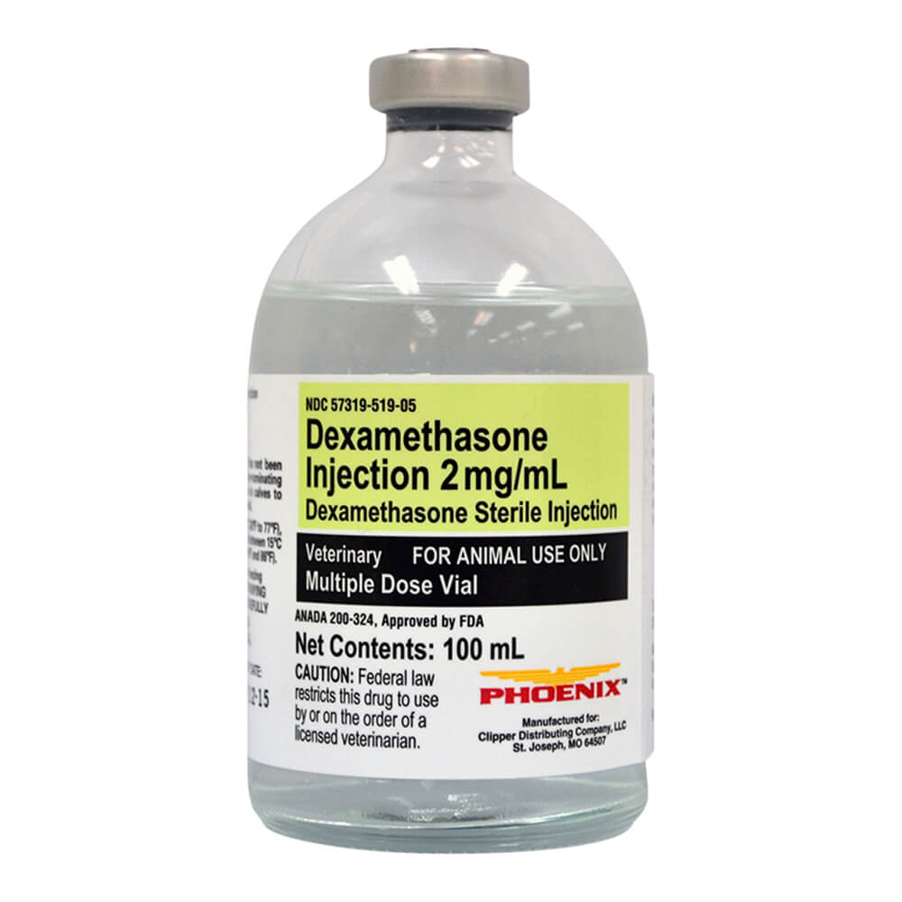 rx dexamethasone 2mg/ml x 100ml injectable
