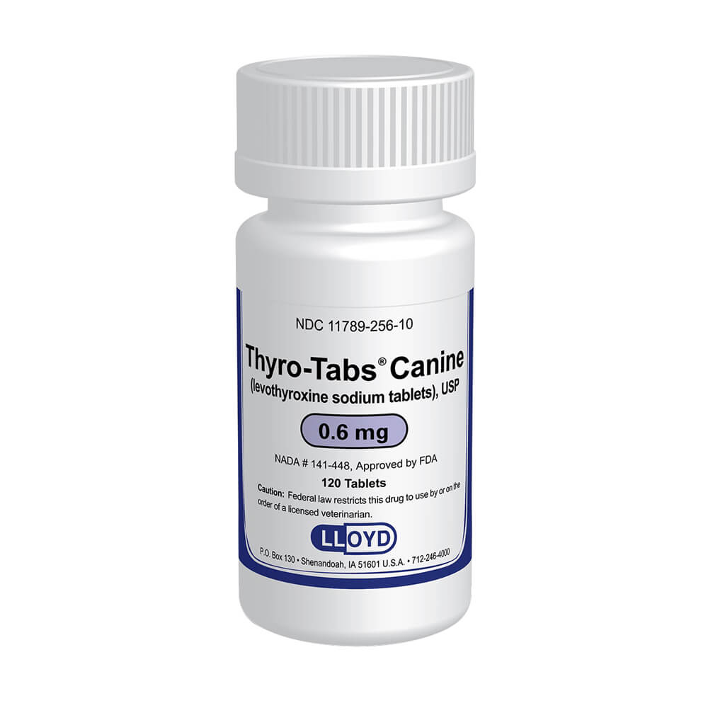 rx thyro-tabs 0.6 mg x 120 tablets