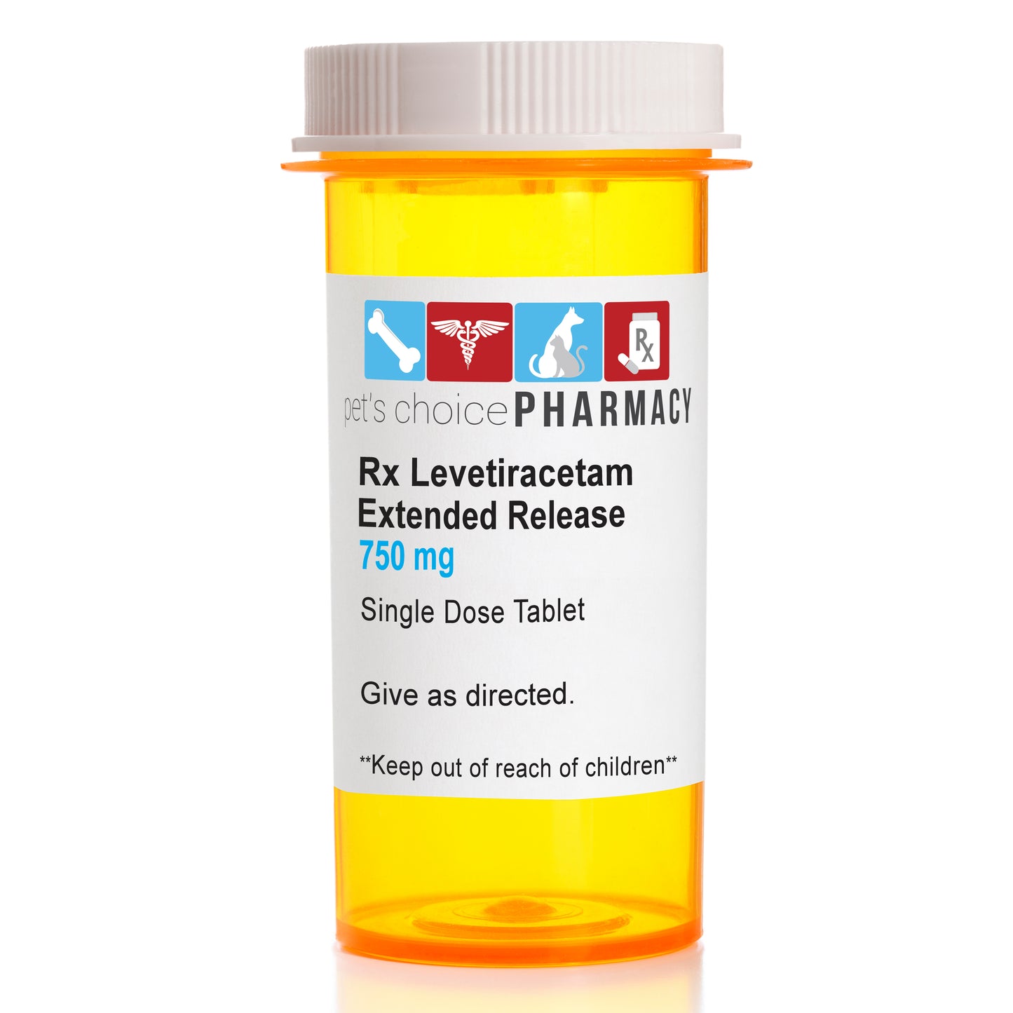 rx levetiracetam 750mg, single tablets