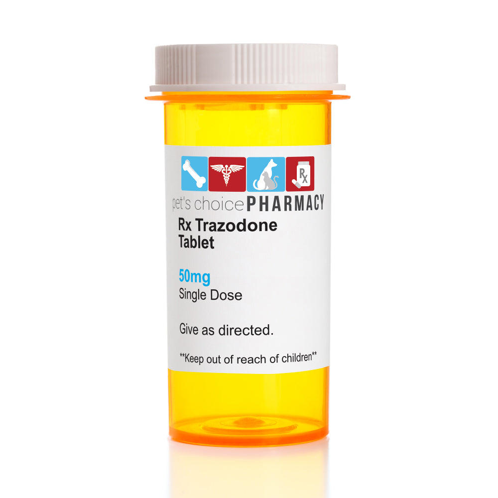 rx trazodone 50 mg x 100 tablets