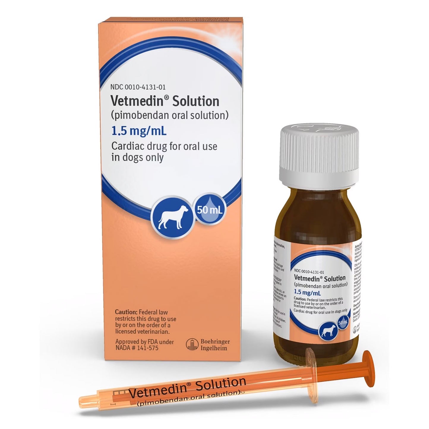 rx vetmedin oral soultion 1.5mg / 50ml