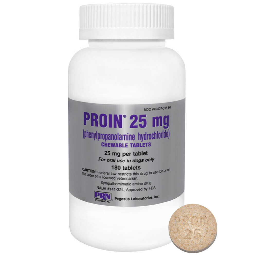 rx proin 25mg x 180 tablets