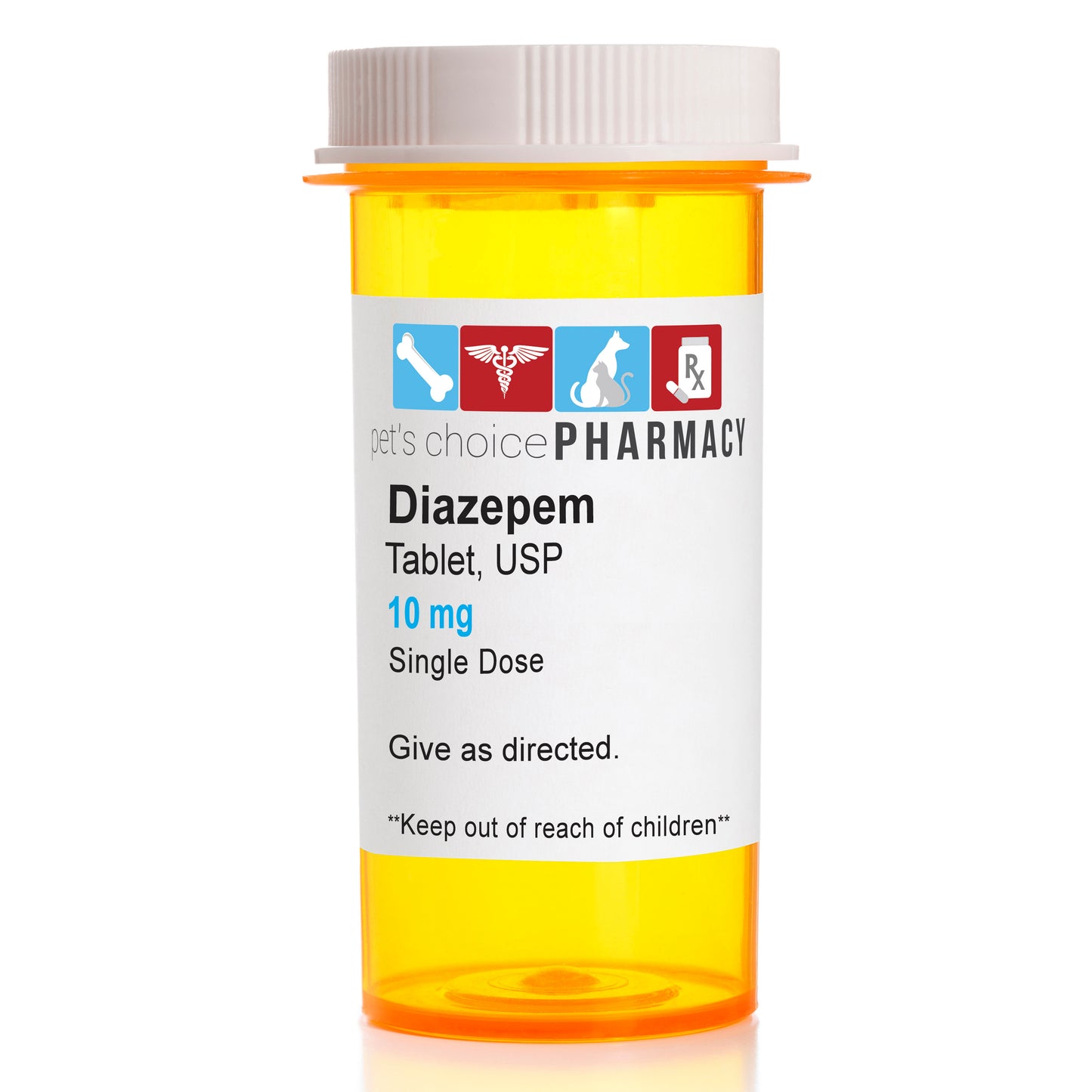 rx diazepam tabs 10mg x single
