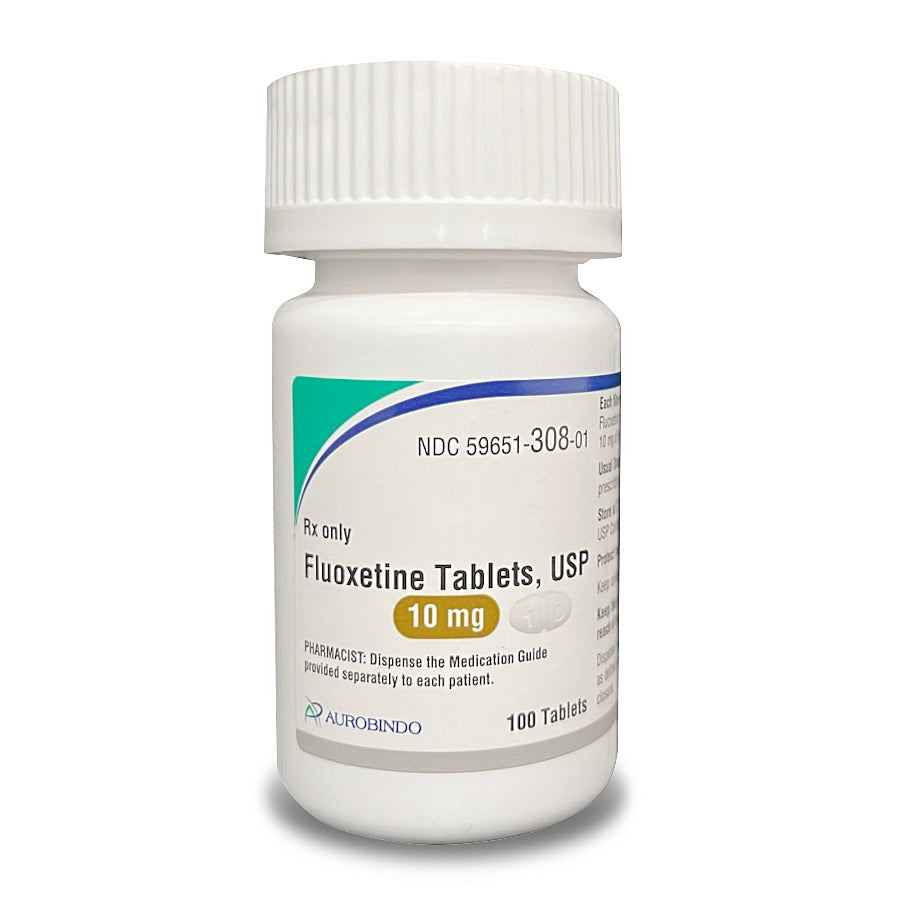 rx fluoxetine 10mg, 100ct tablet