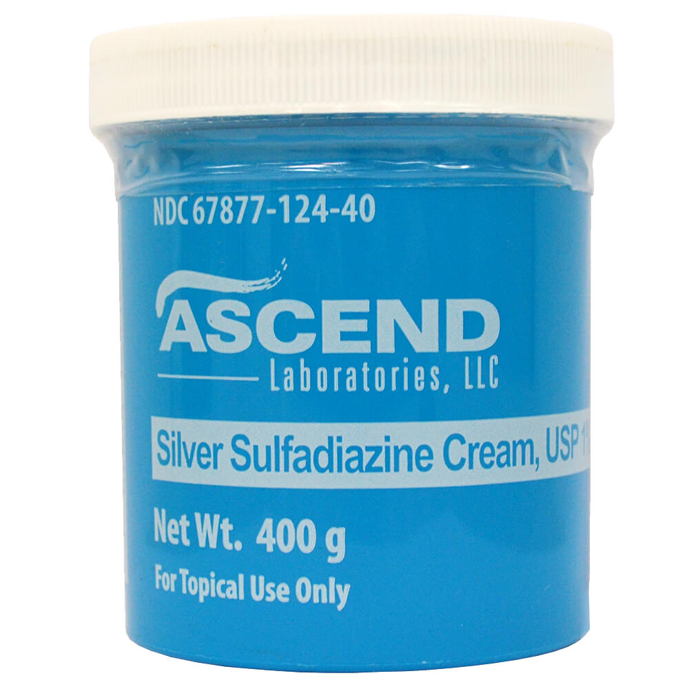 rx silver sulfadiazine cream x 400 gm tub