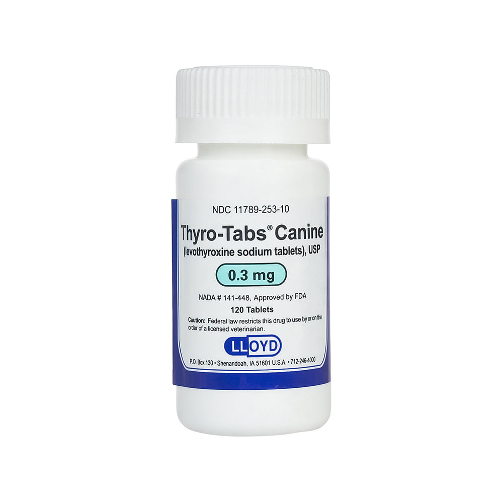 rx thyro-tabs 0.3 mg x 120 tablets