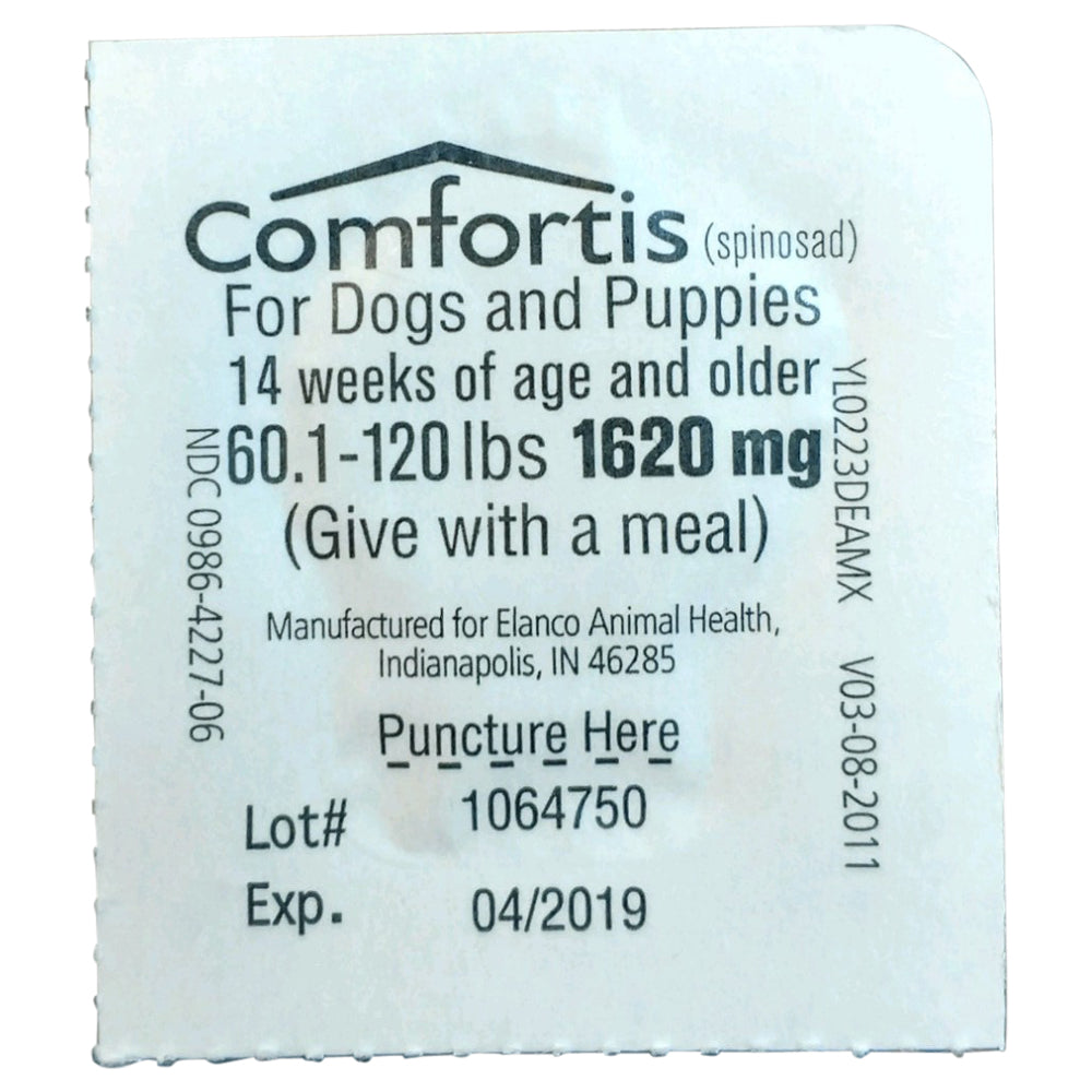 rx comfortis 60.1-120 lb dogs x 1 tablet