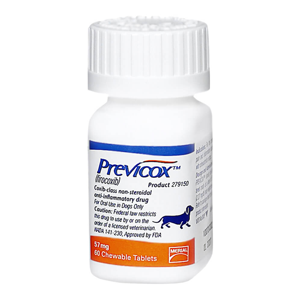 rx previcox 57 mg x 60 tablets