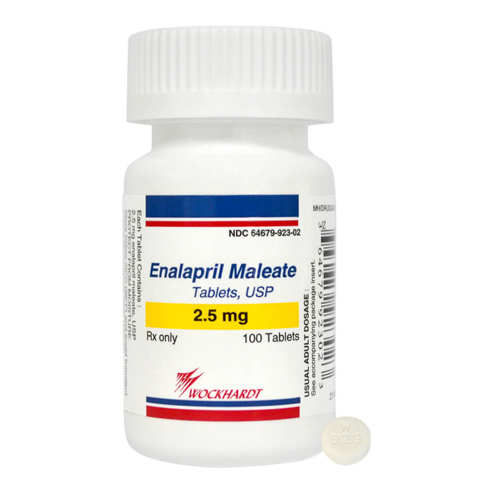 rx enalapril tablets 2.5 mg x 100 ct