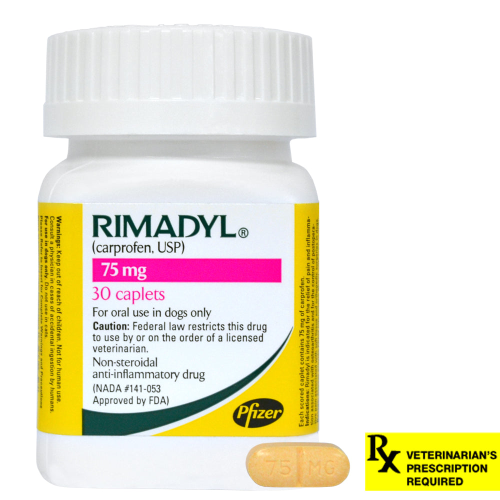rx rimadyl caplets 75 mg x 30 ct