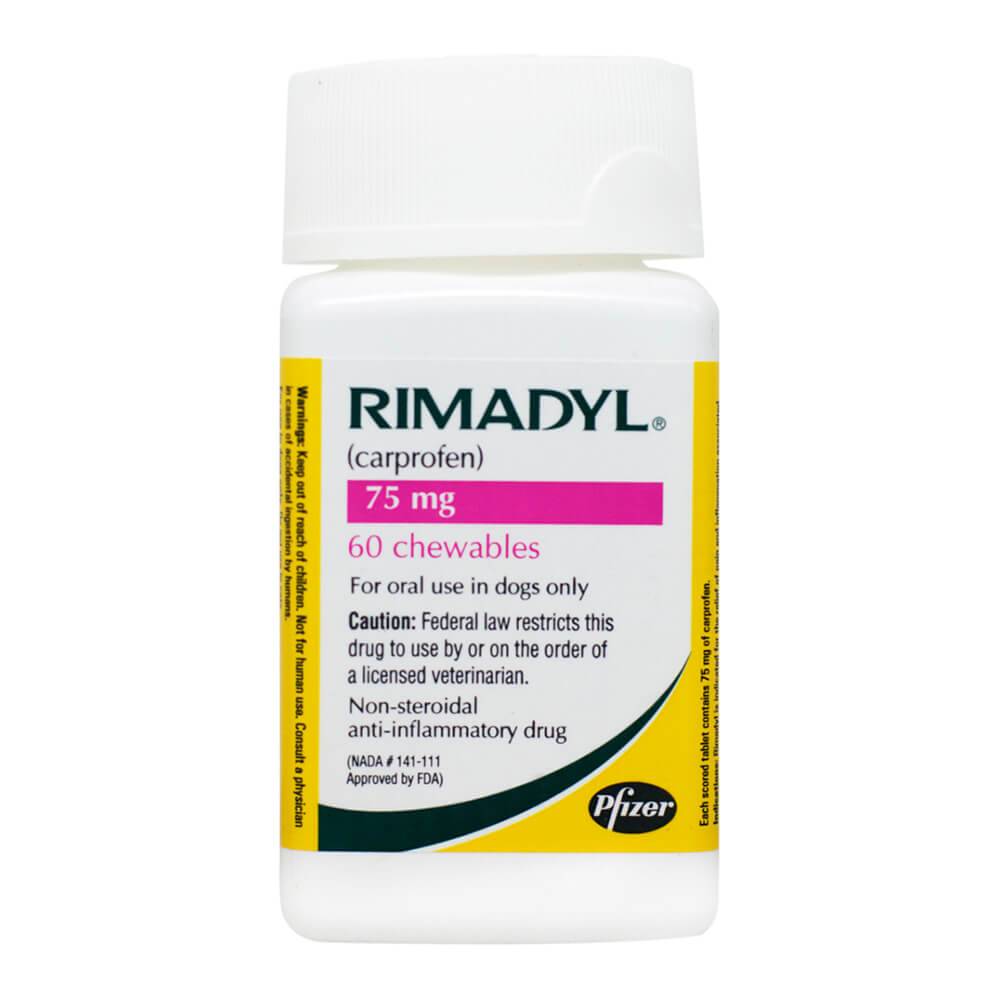 rx rimadyl 75mg x 60 chewable tablets
