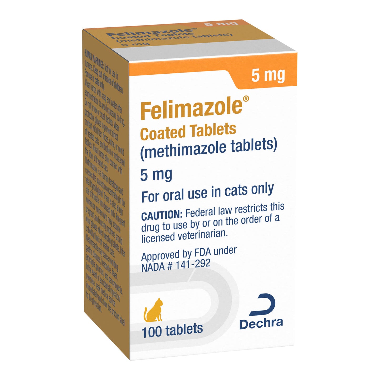 rx felimazole tabs 5mg x 100
