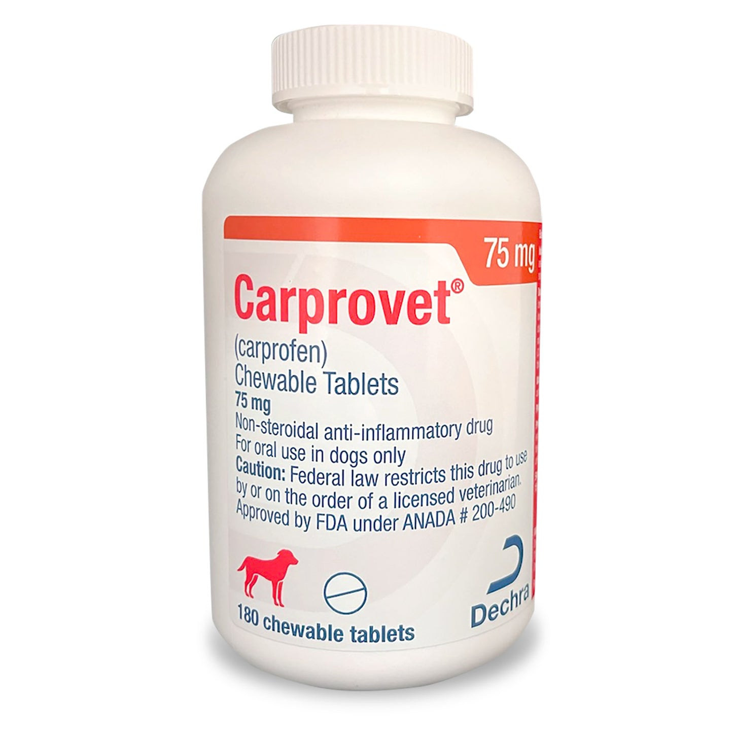 rx carprovet chewable tablets 75mg x 180 tablets