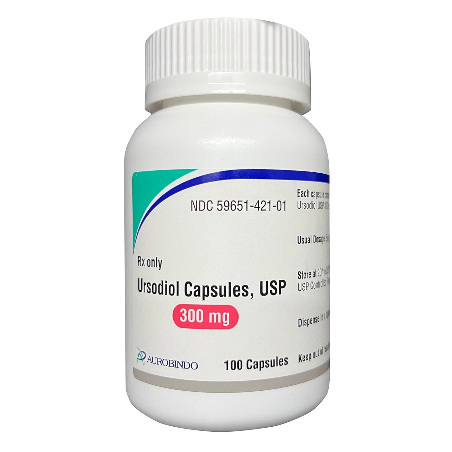 rx ursodiol 300mg x 100 capsules