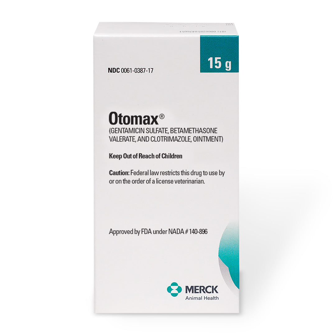 rx otomax ointment x 15 gm bottle