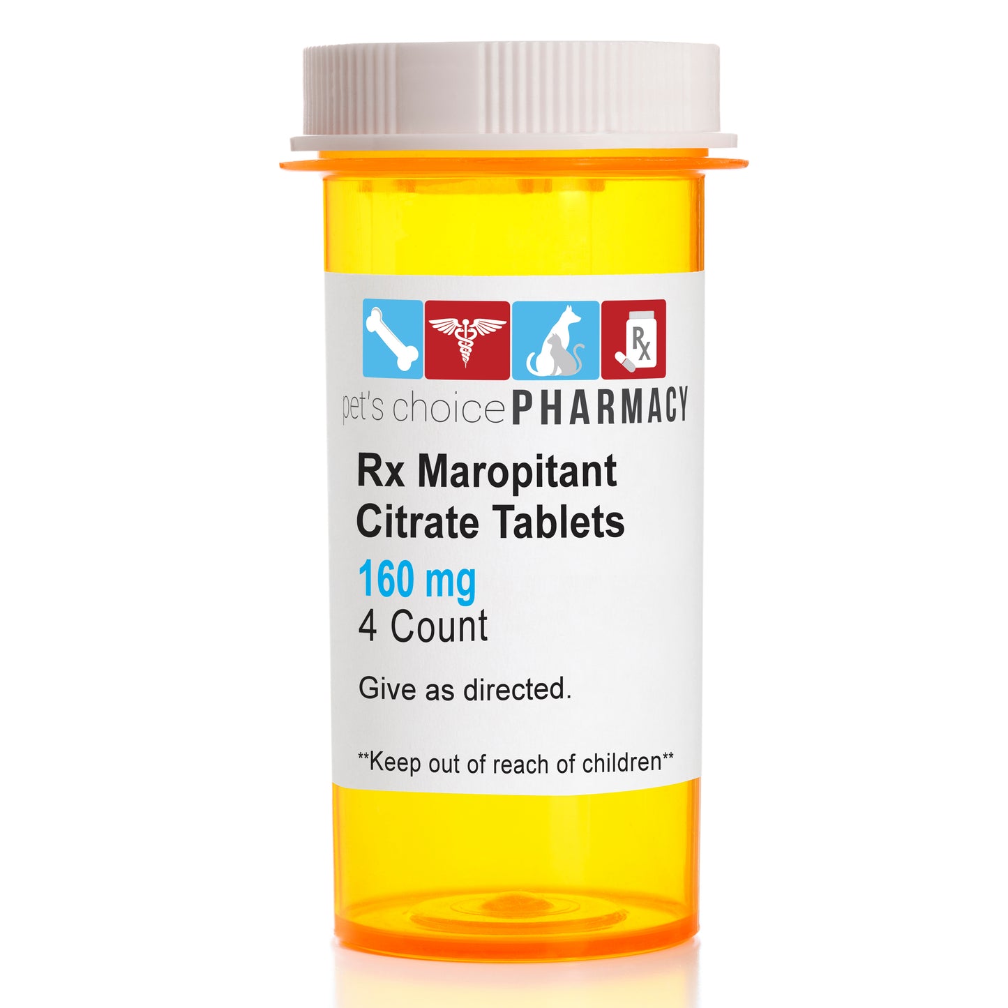 rx maropitant citrate tablets 160mg, 4ct