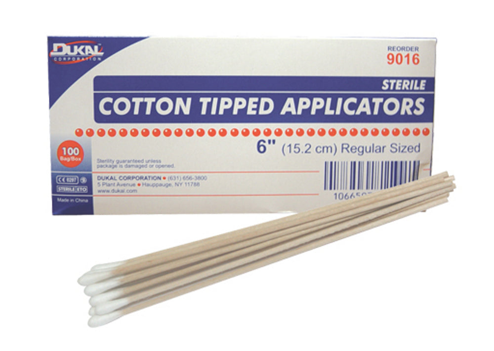 cotton tipped applicators 6" 100ct