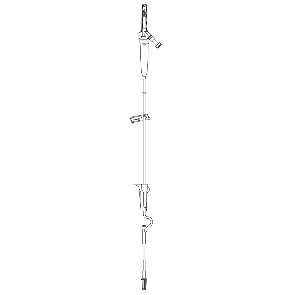 rx primary iv set 78" 15 drip set