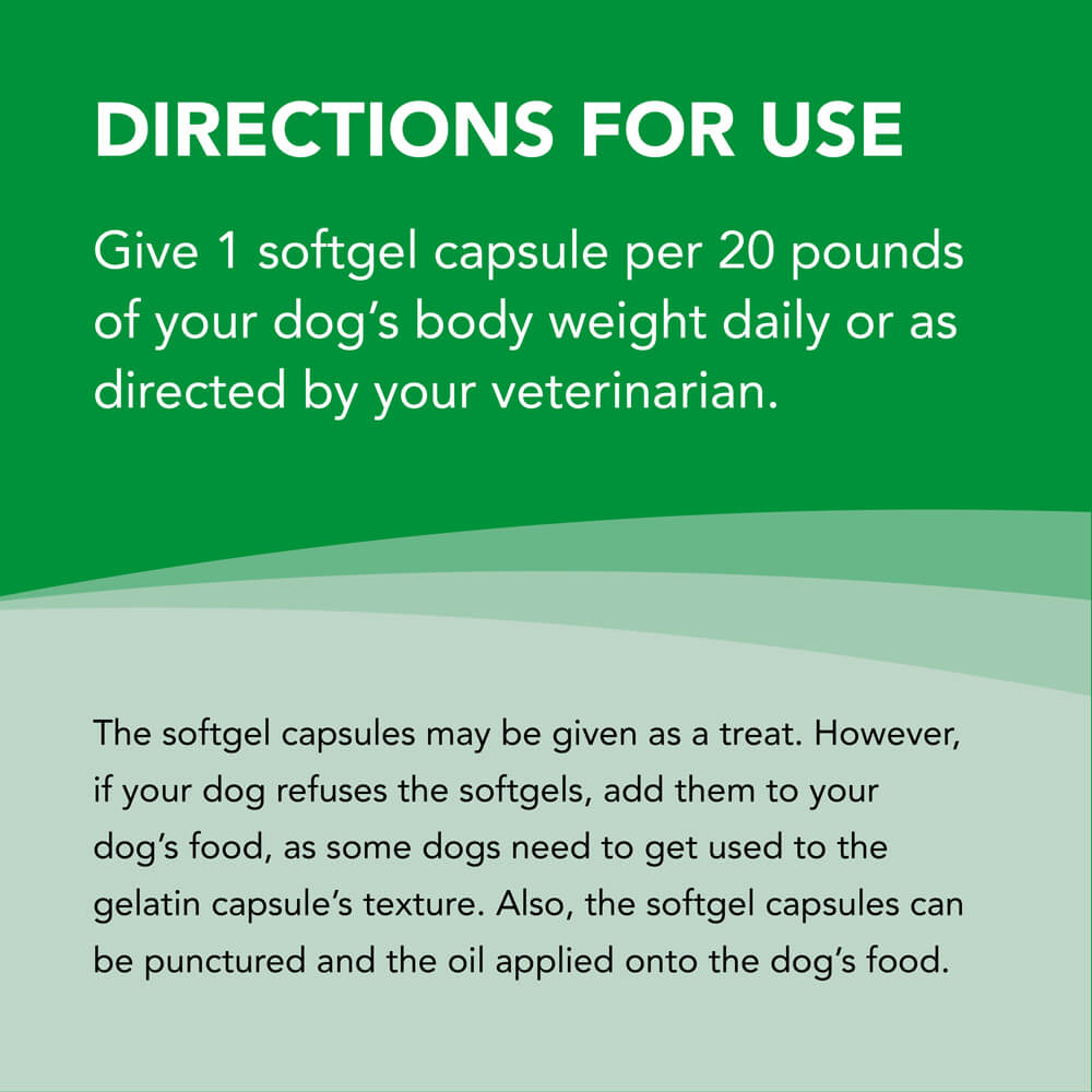welactin canine softgels 120 count