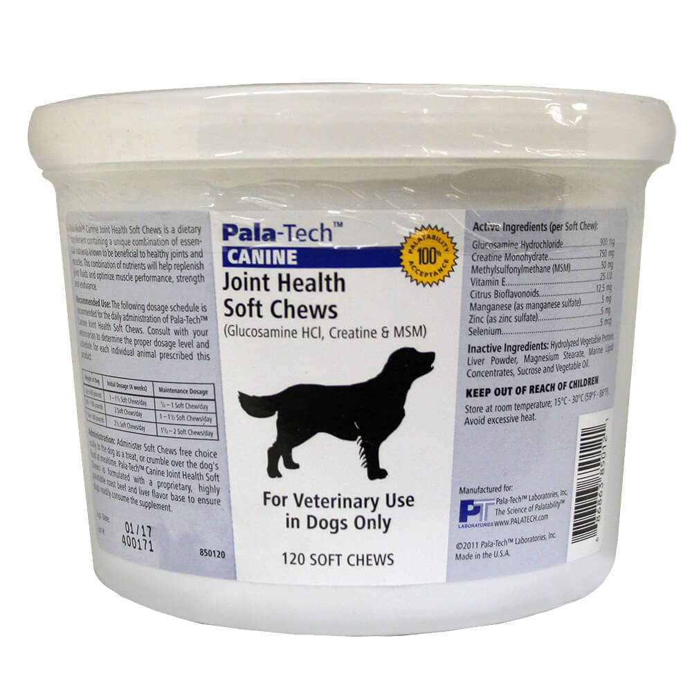 canine joint health 120 soft chews