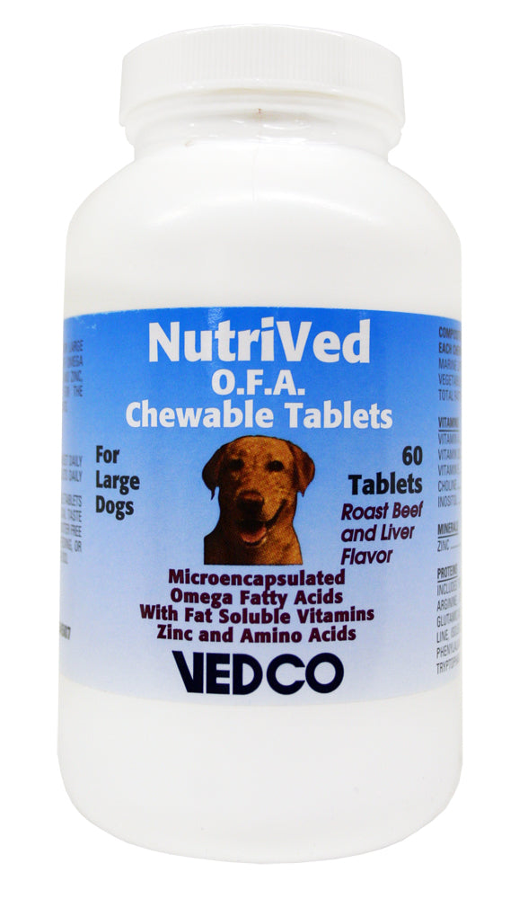 nutrived o.f.a. for large dogs 60 ct
