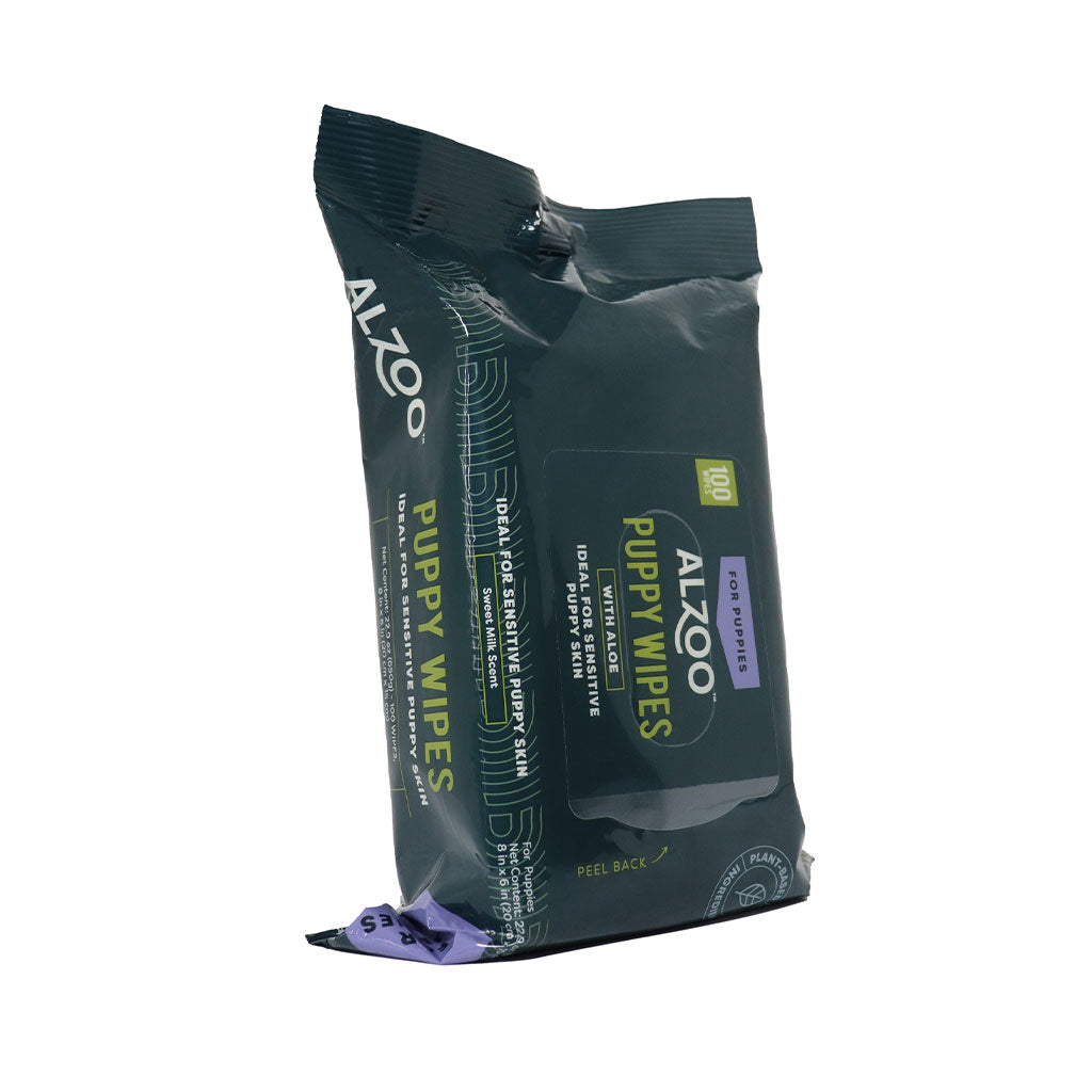 plant-based puppy wipes - 100ct