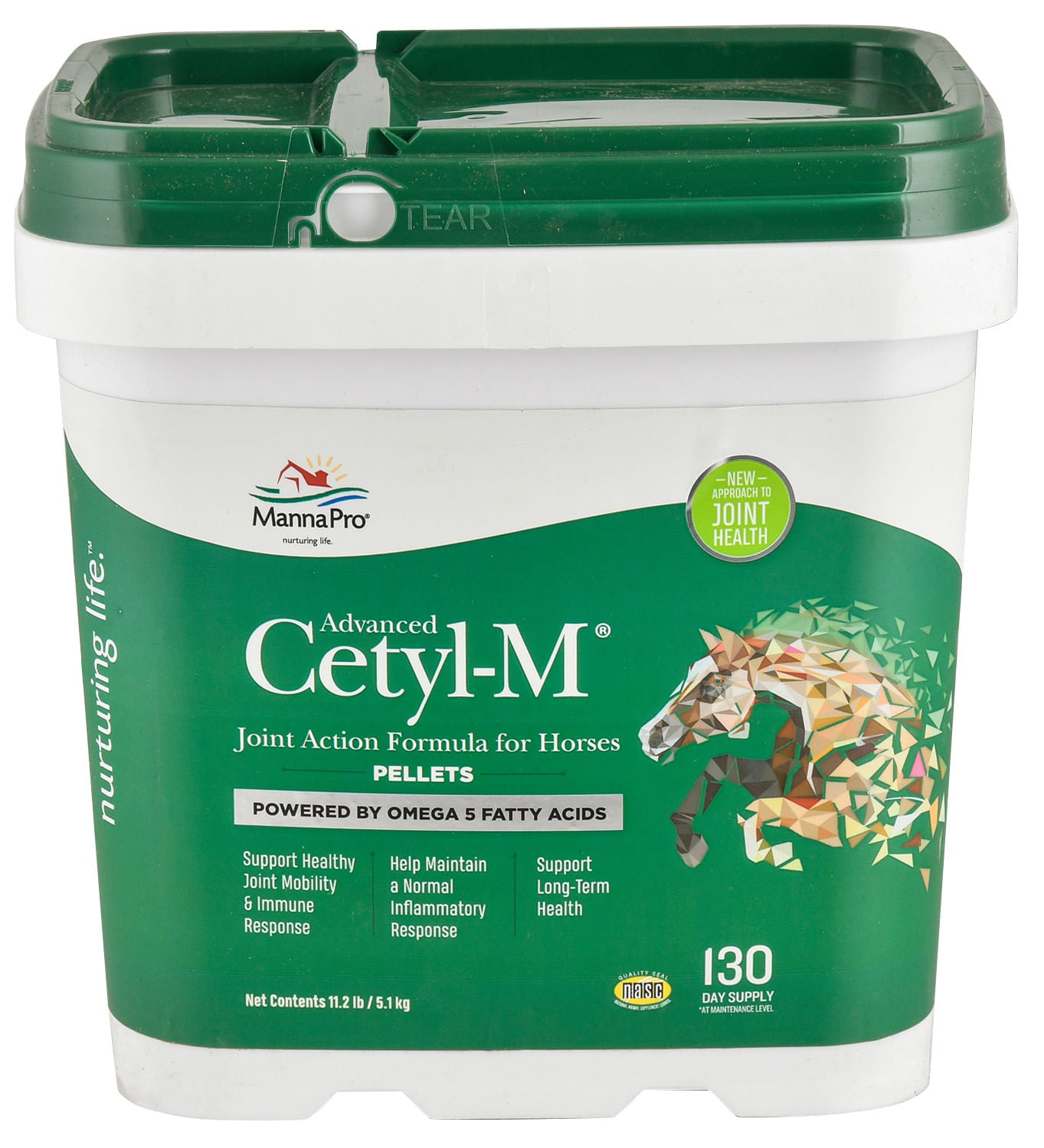 advanced cetyl m pellets for horses, 11.2 lb