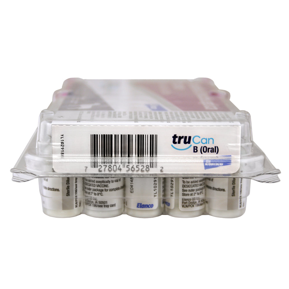trucan b oral 25 x 1 vials of vaccine