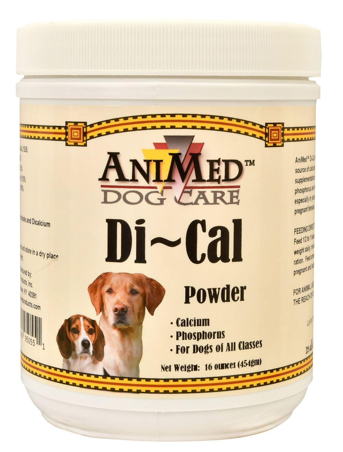 di-cal powder, 16 oz