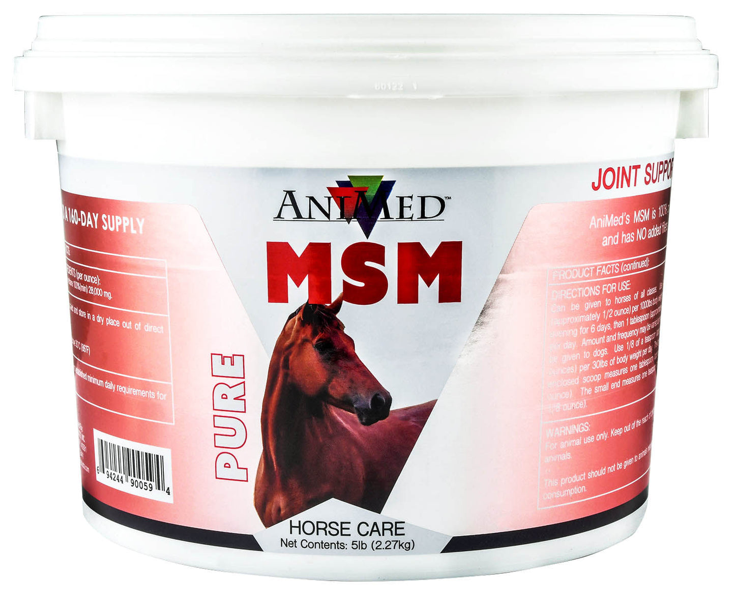 msm 99.9% pure, 5 lb