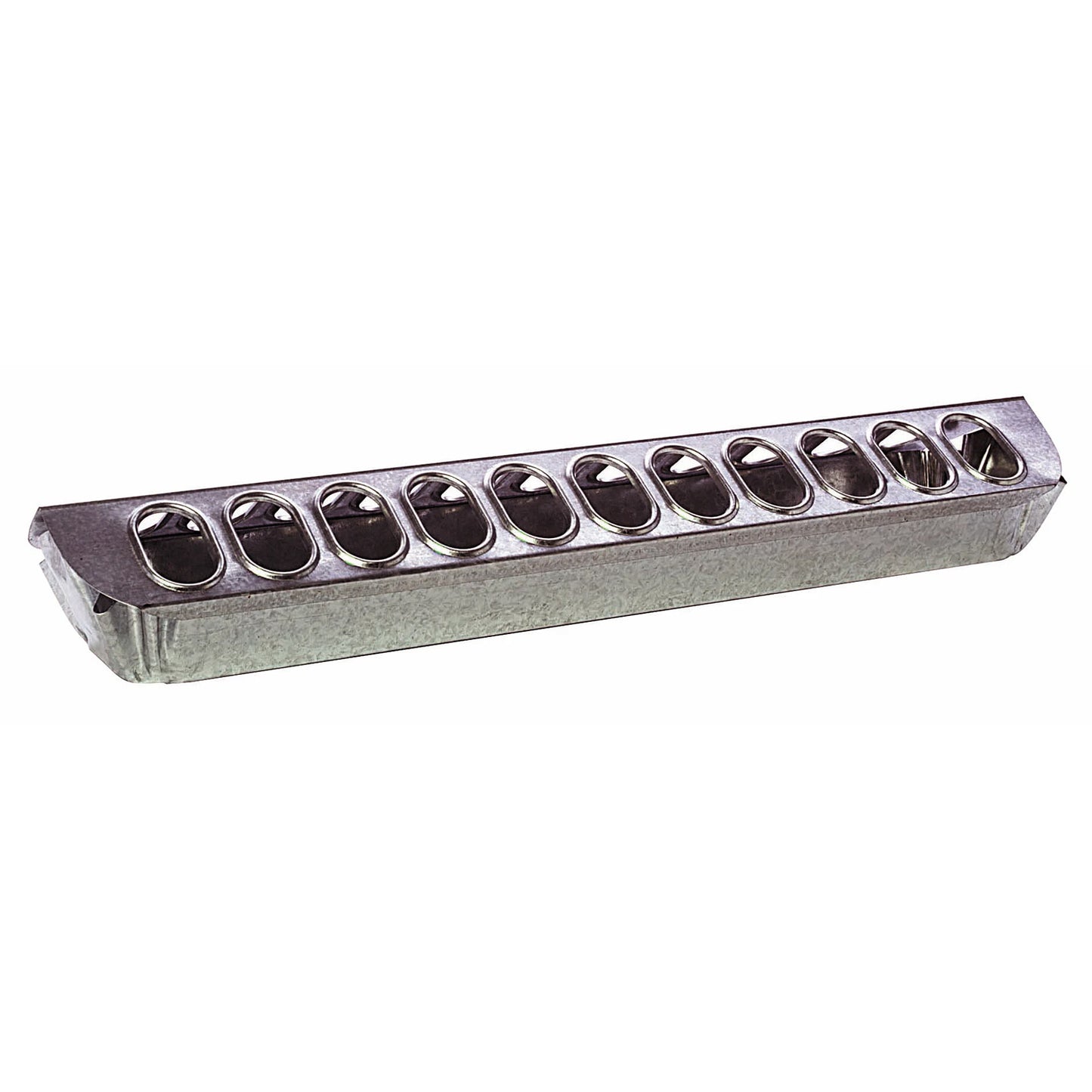 galvanized slide top feeders