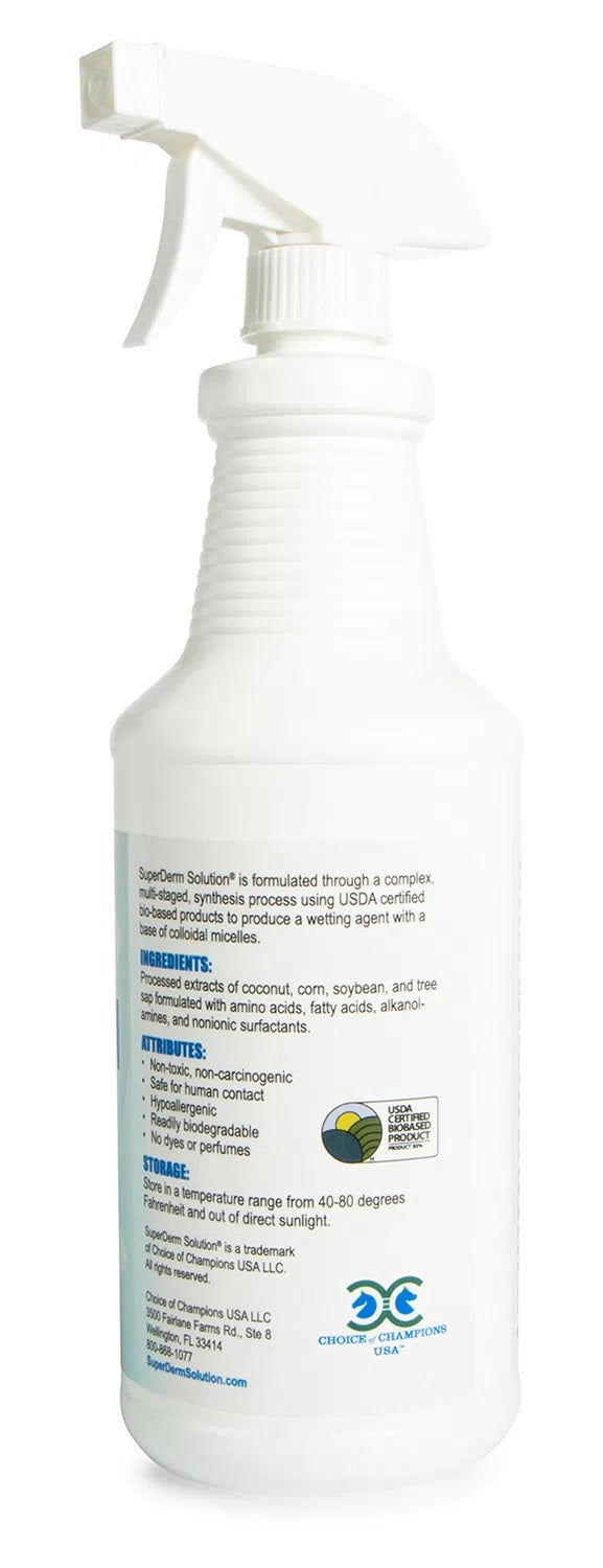 choice of champions superderm solution, 32 oz