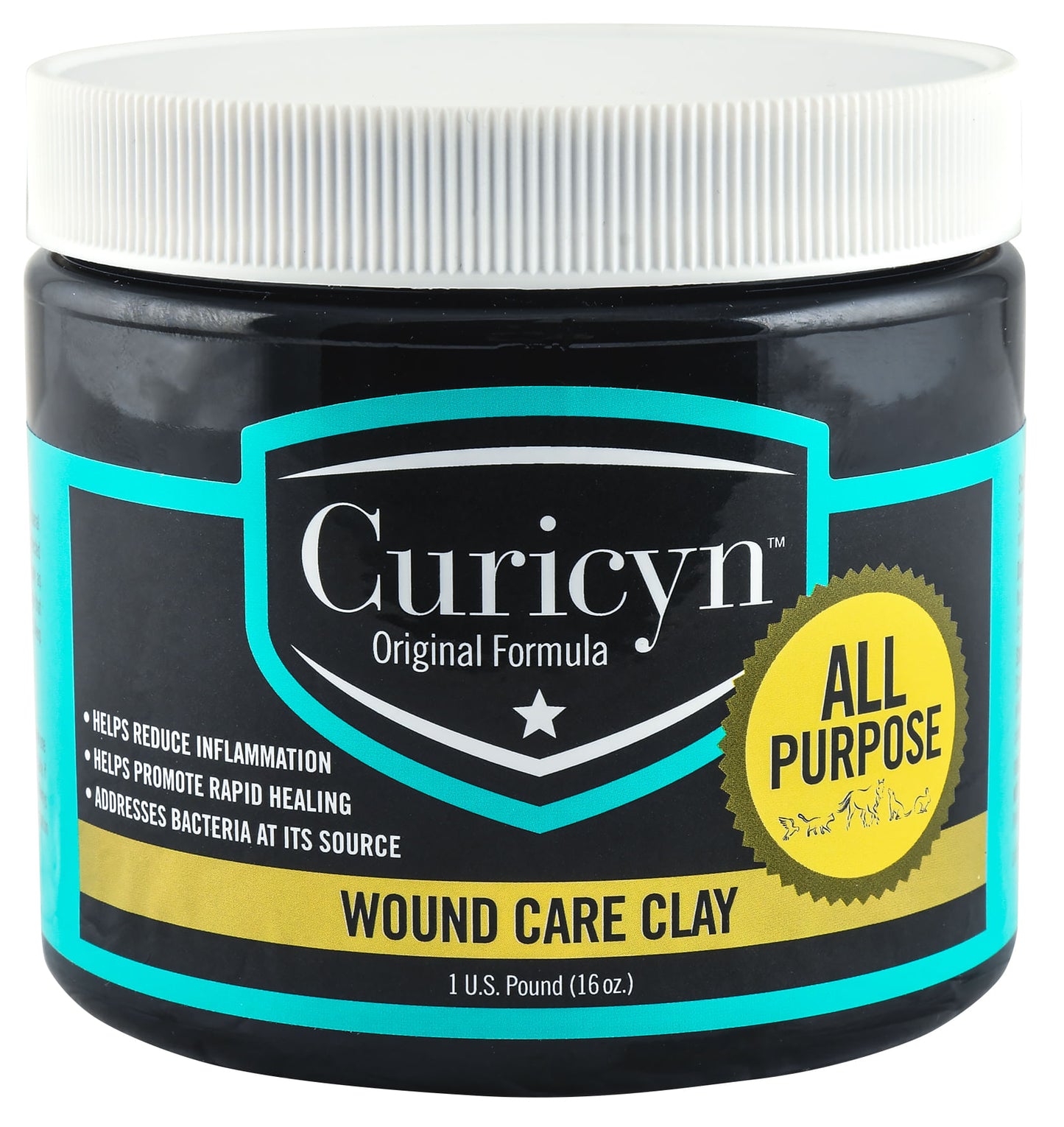 curicyn wound care clay, 16 oz