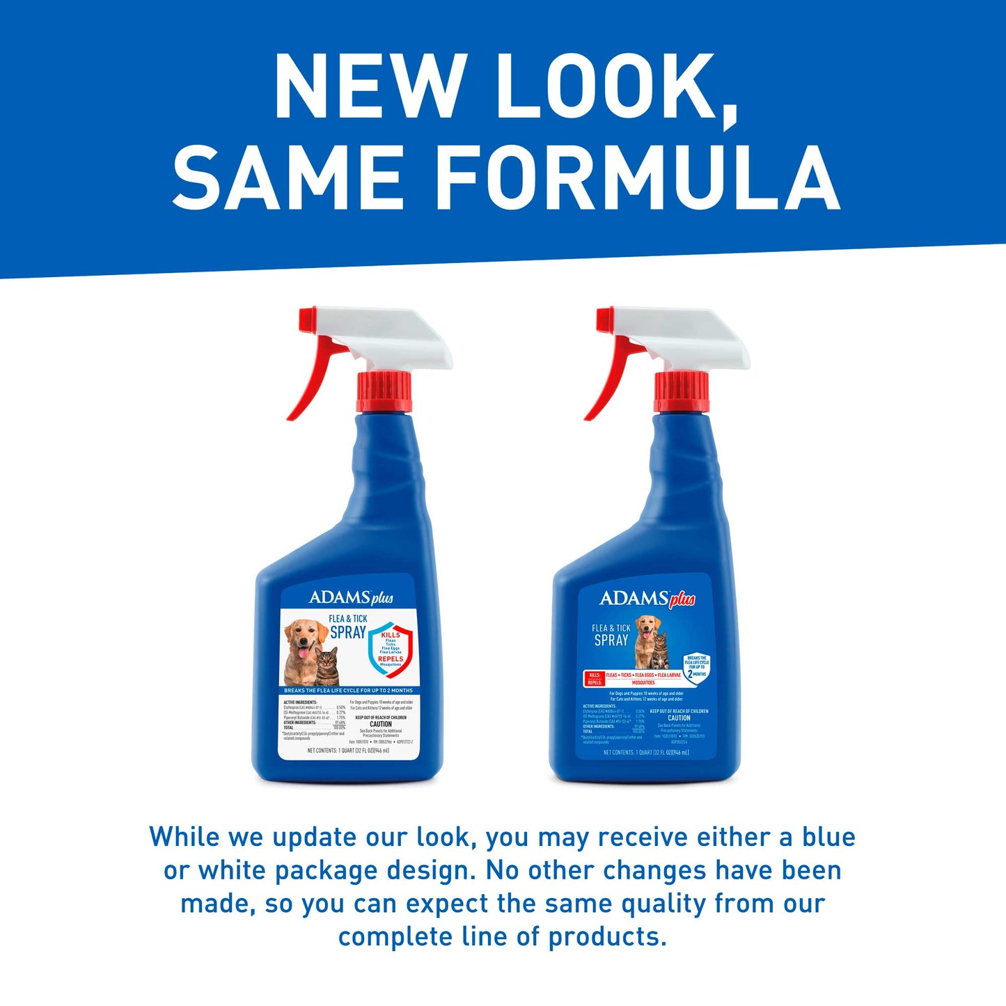 **adams plus f&t spray 32oz