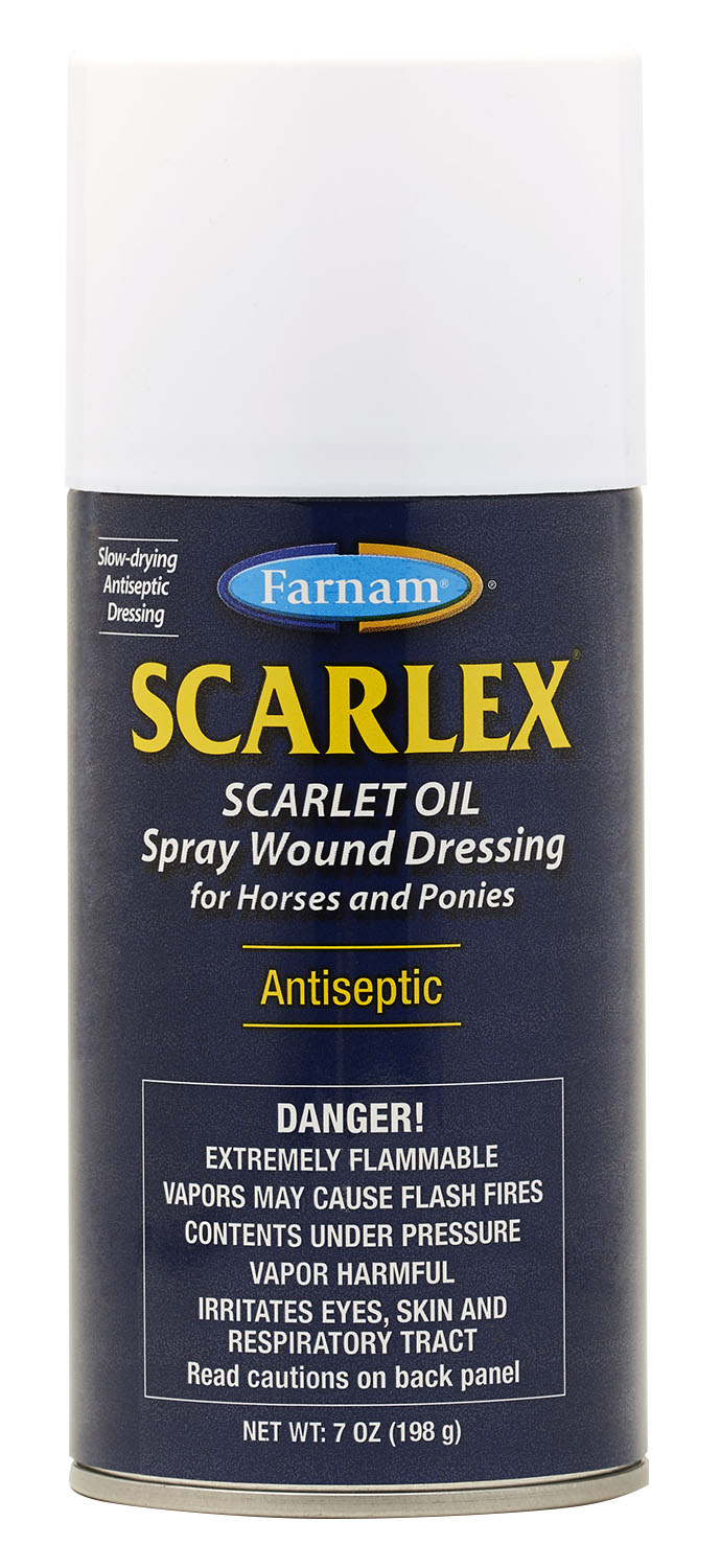 farnam scarlex scarlet oil spray wound dressing, 7 oz