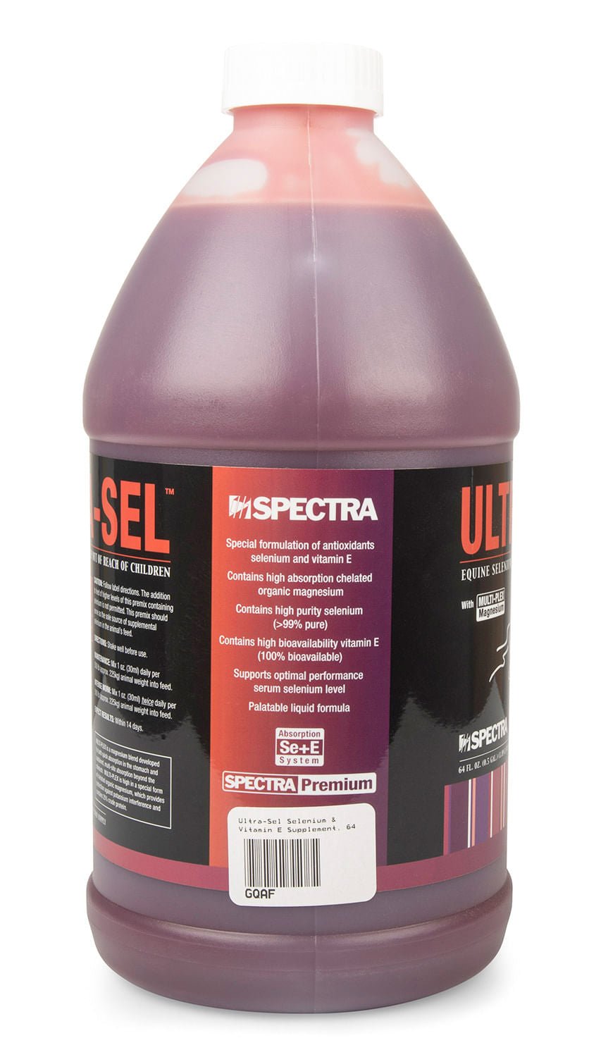 ultra-sel selenium & vitamin e supplement, 64 oz