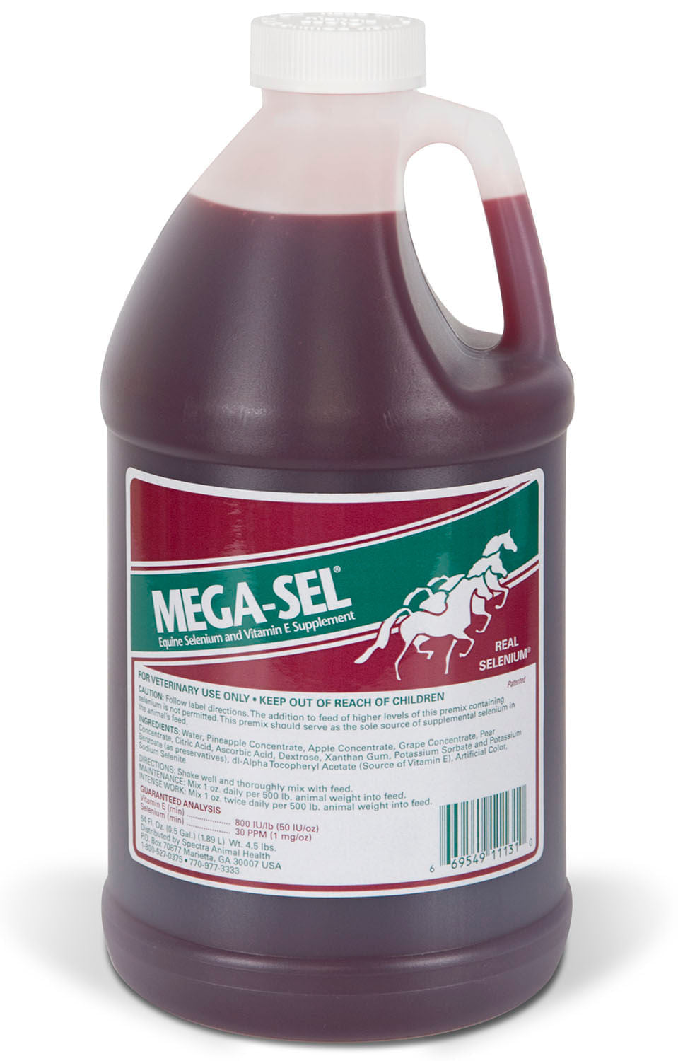 mega-sel sore muscle solution, 1/2 gallon