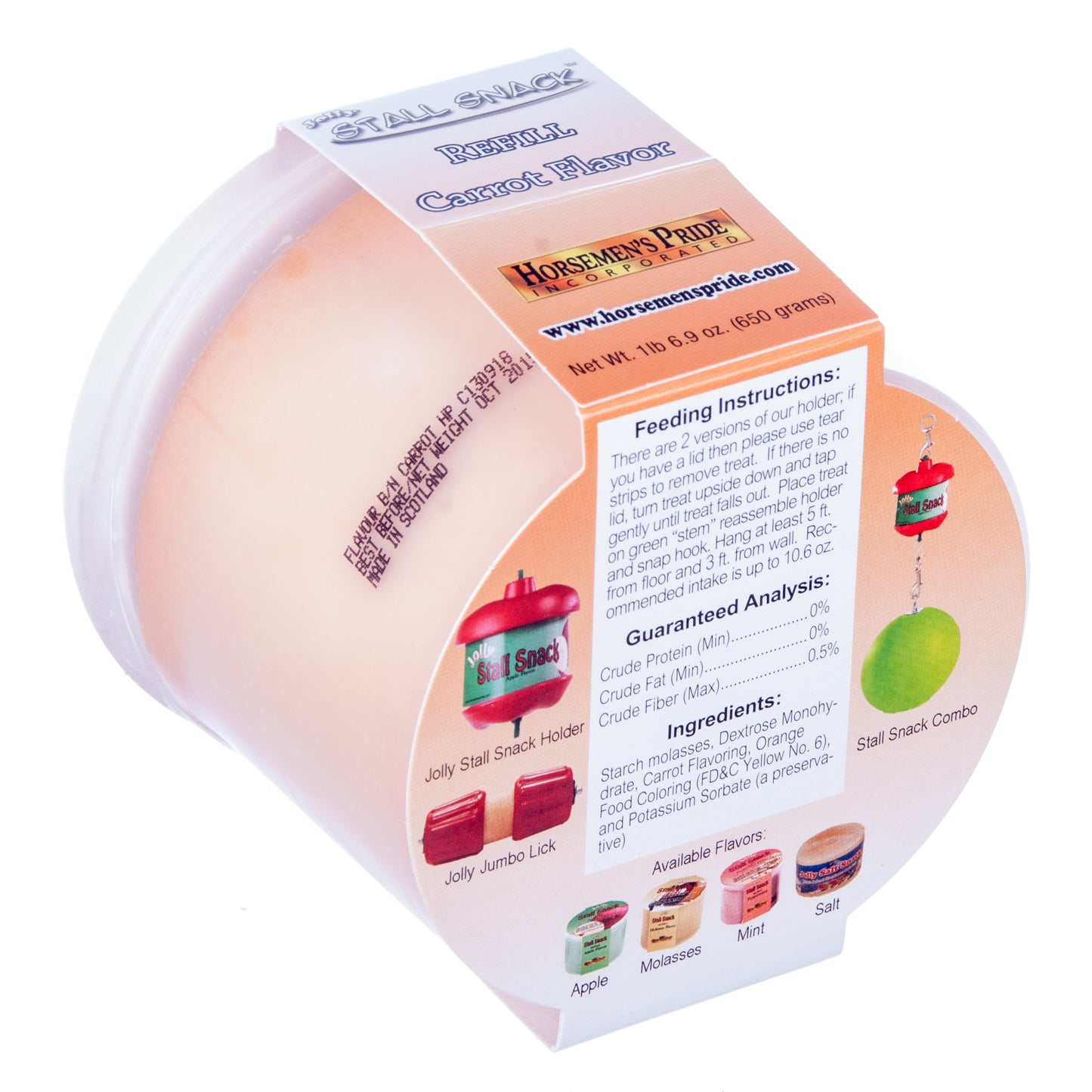 jolly stall snack refill flavor: carrot