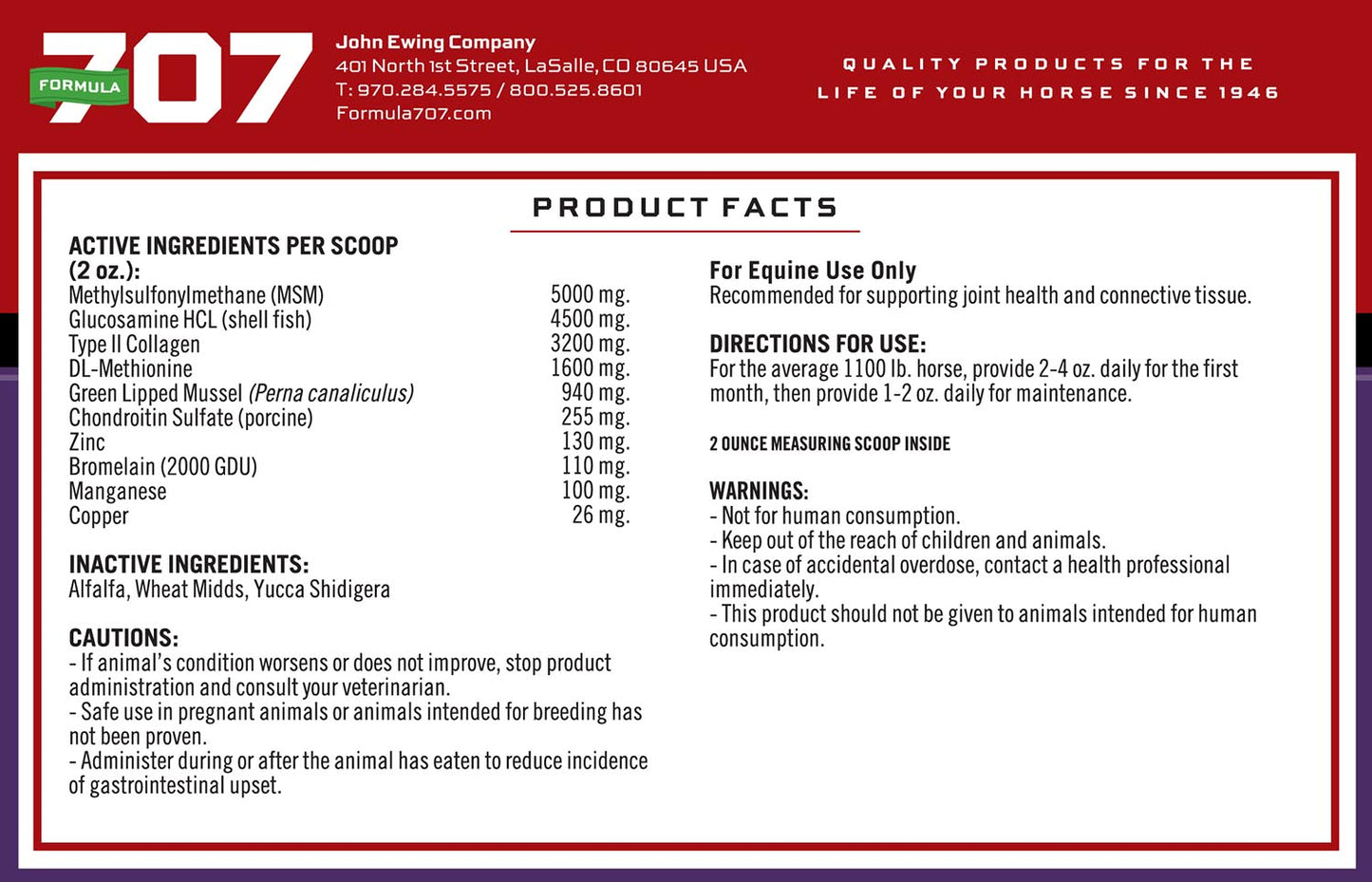 formula 707 lifecare 6-in-1 pellets, 5 lb