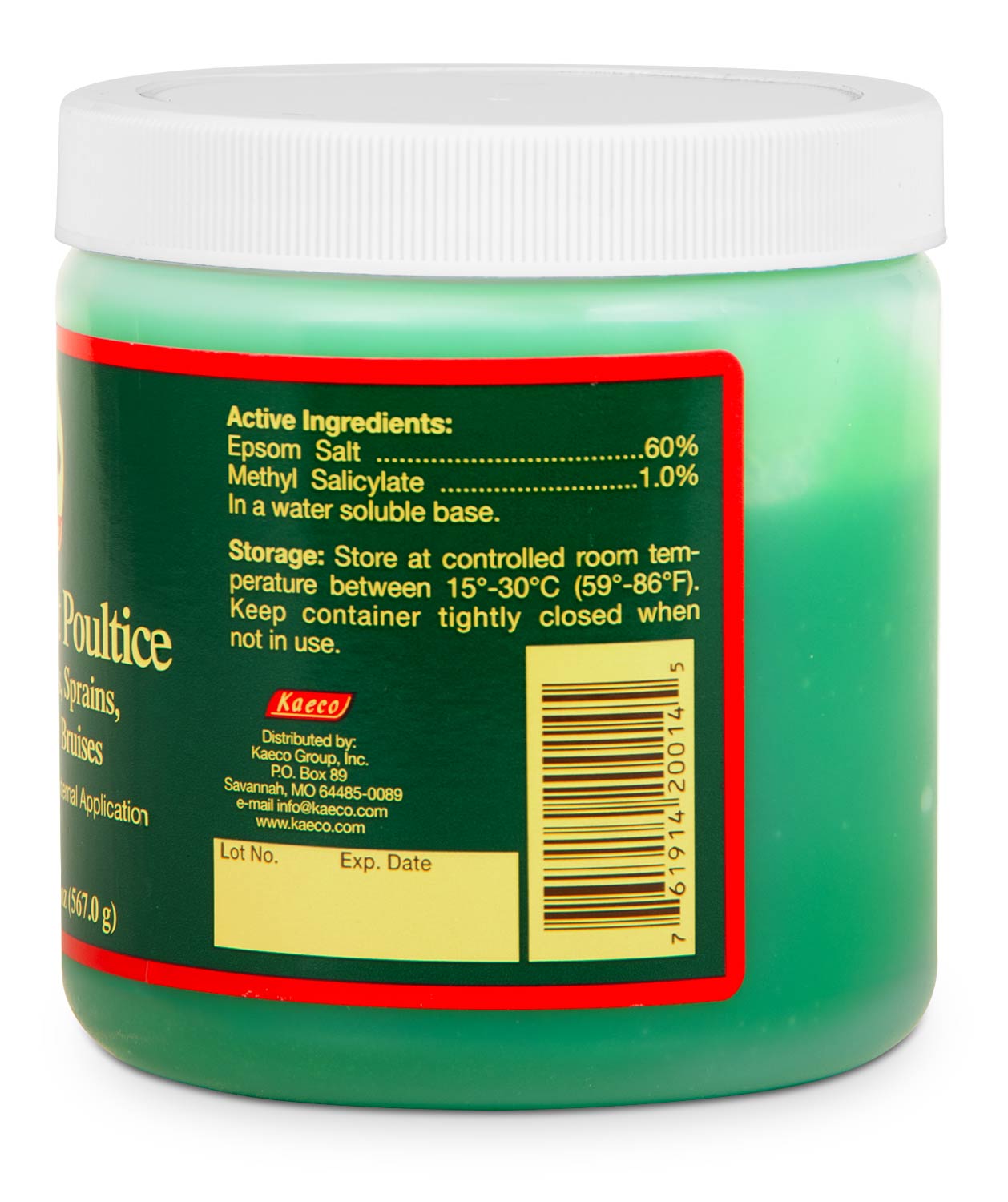 kaeco epsom salt poultice, 20 oz