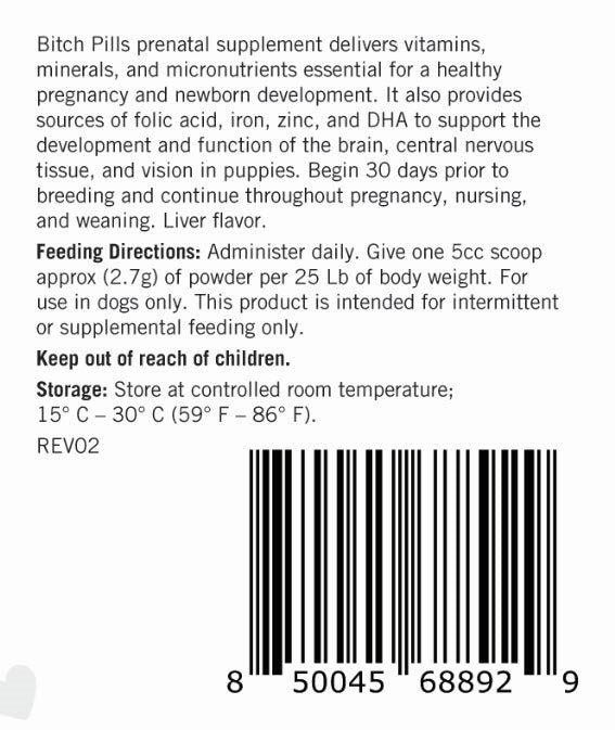 lots of love bitch pills powder 16 oz