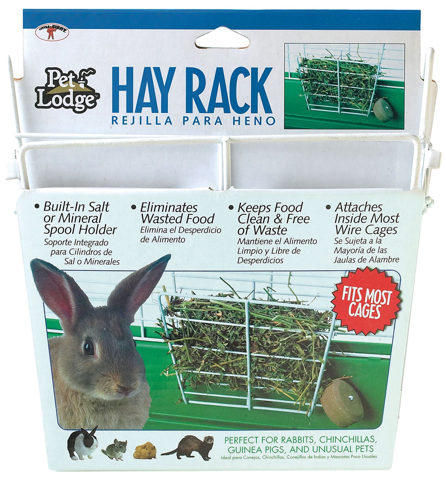 hay rack 8" x 3 1/4" x 7 1/2"