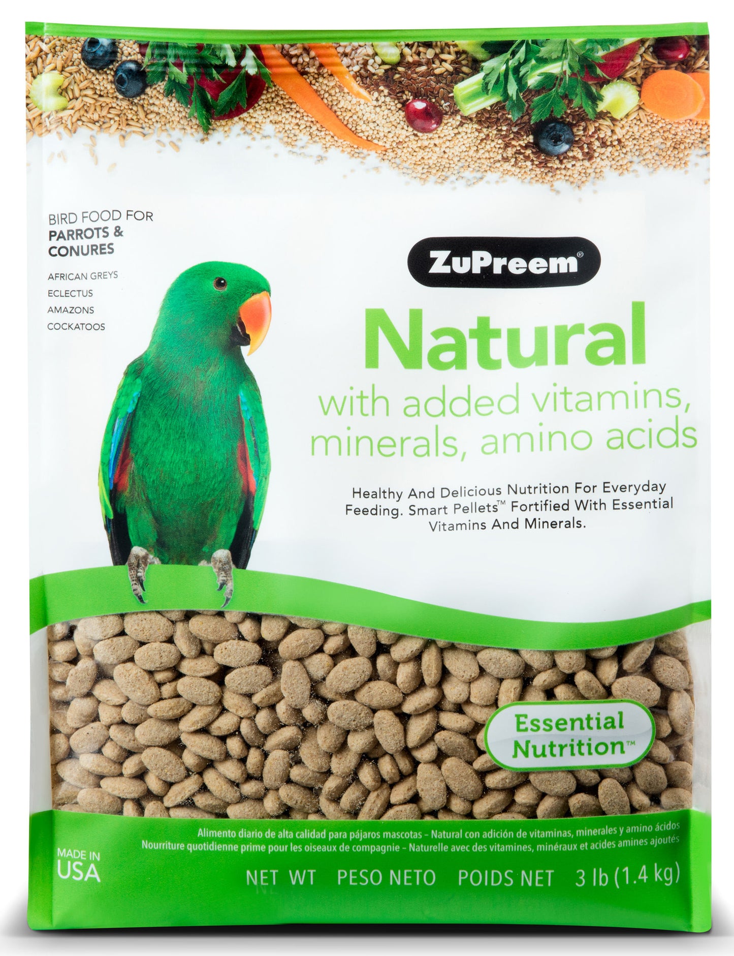 avian maint-prt/conures 3#