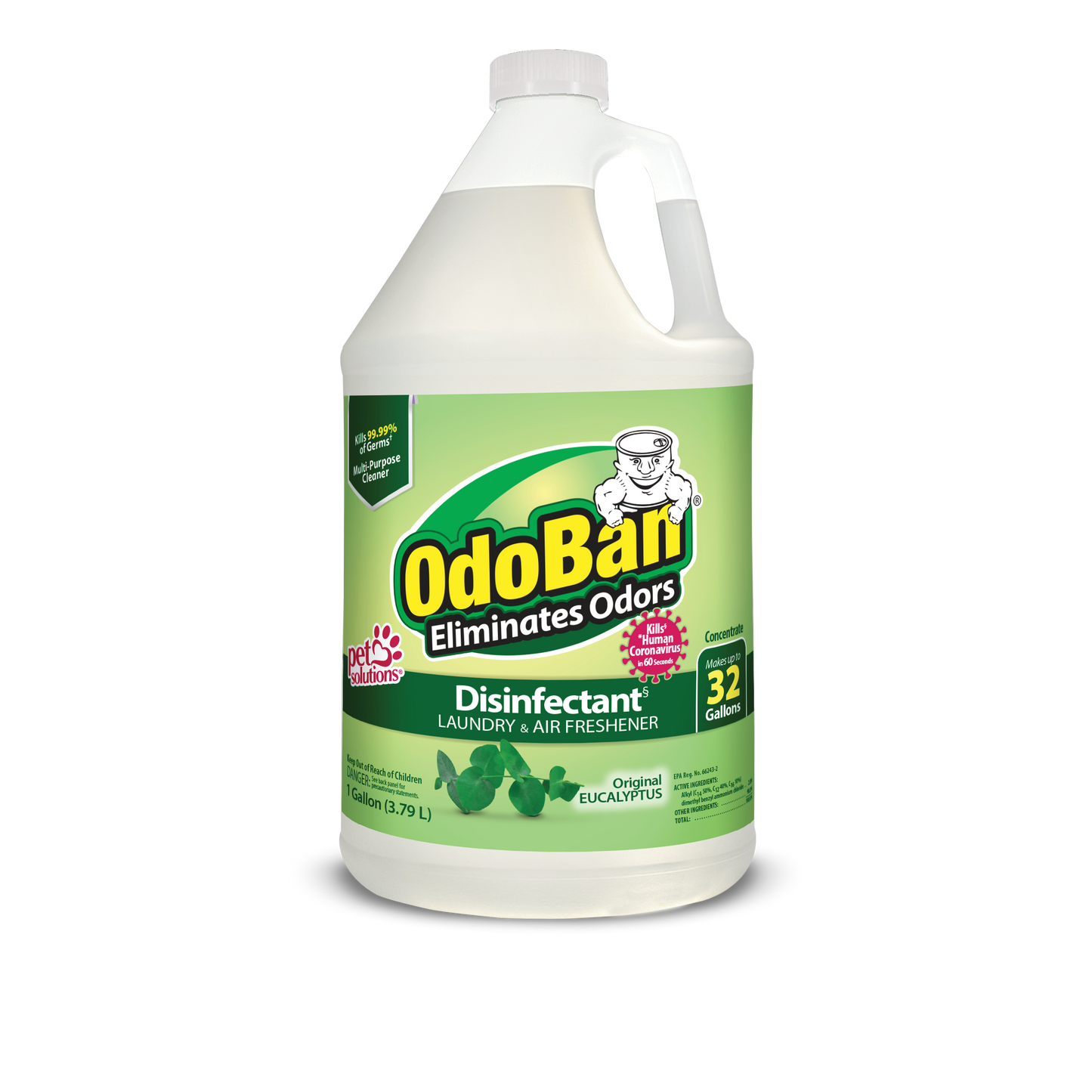 odoban disinfectant concentrate eucalyptus 1 gallon